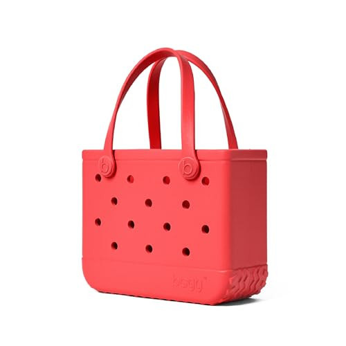 BOGG BAG Bitty Small Tote – 11” x 8.5” x 4.5” – Durable, Washable, Tip-proof – Beach, Pool, Boat, Work, Sports (Coral Me Mine) | Amazon (US)