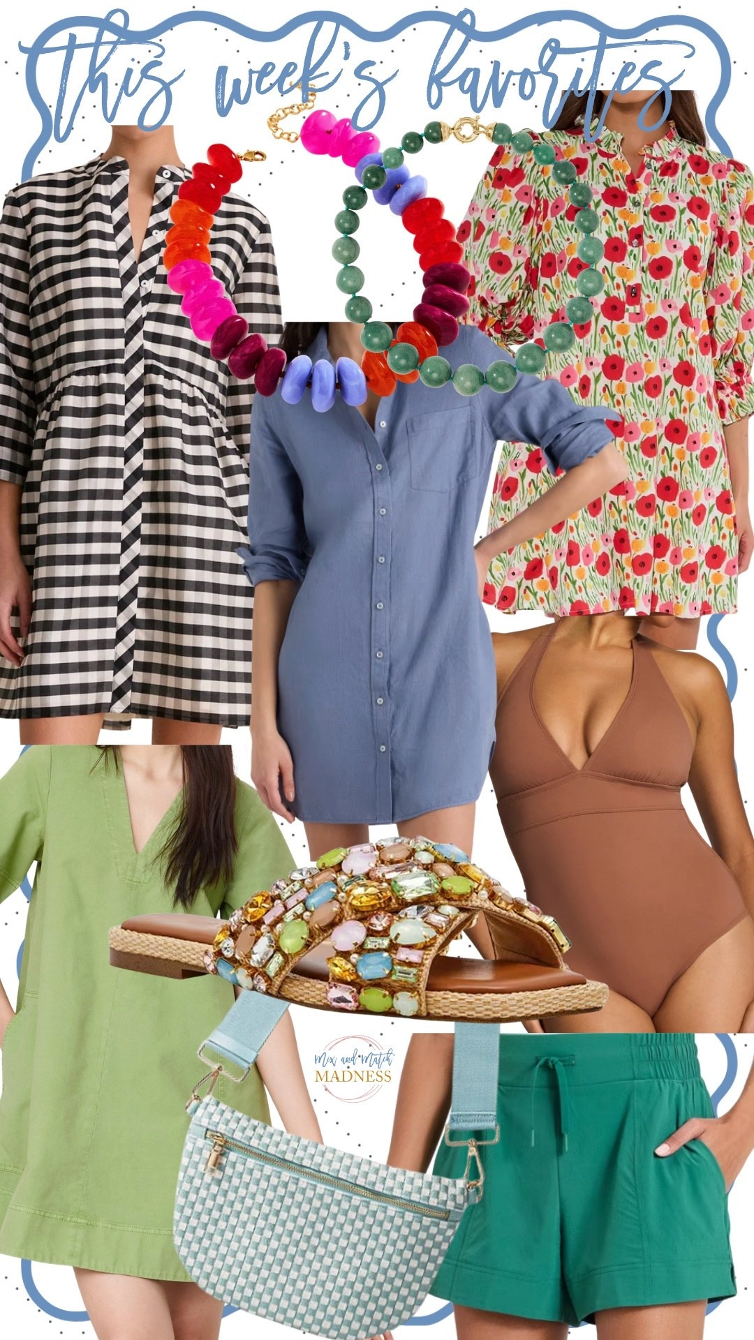 This week’s favorites are oh so good! Y’all are loving my new Spanx swim pieces, my bling sandals, viral zon crossbody & ALL the spring dresses! 

#LTKspringtrends #LTKspring #LTKdayinmylife