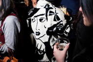 Landon Nordeman"Black & White Coat (at Rag & Bone)" - Abstract Fashion Photography - Winogrand201...