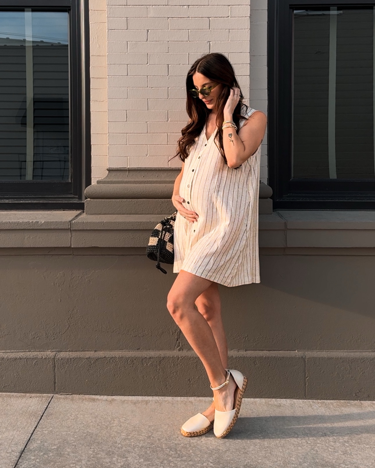 It’s official, @frankie4footwear is now my favorite footwear brand 🤍 As someone who’s on her feet constantly, comfort matters to me, and these podiatrist-designed espadrilles truly deliver. They’re so chic,  they go with everything, and they’re versatile because they can be worn three ways! — Ankle ribbon, low V, or the classic wraparound strap (my personal favorite). This pair will 100% be my go-to shoe all spring and summer 🌷🌱☀️🌻🍉👙

Wearing my true size 9 and they fit perfectly! In fact, every single shoe I’ve gotten from Frankie4 has fit completely true to size!
￼
#FRANKIE4Partner #frankie4footwear 


#LTKWorkwear #LTKootd #LTKBump