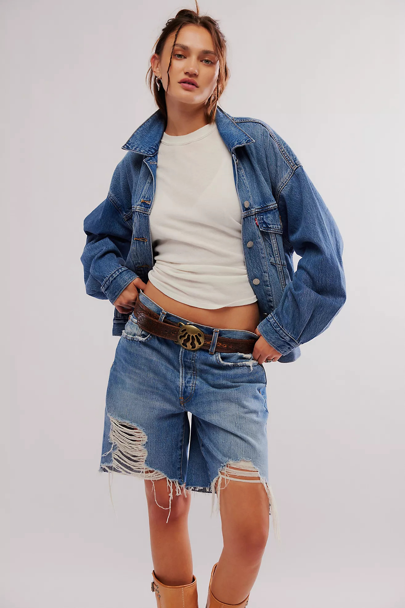 Levi's 90s Trucker Jacket | Free People (Global - UK&FR Excluded)