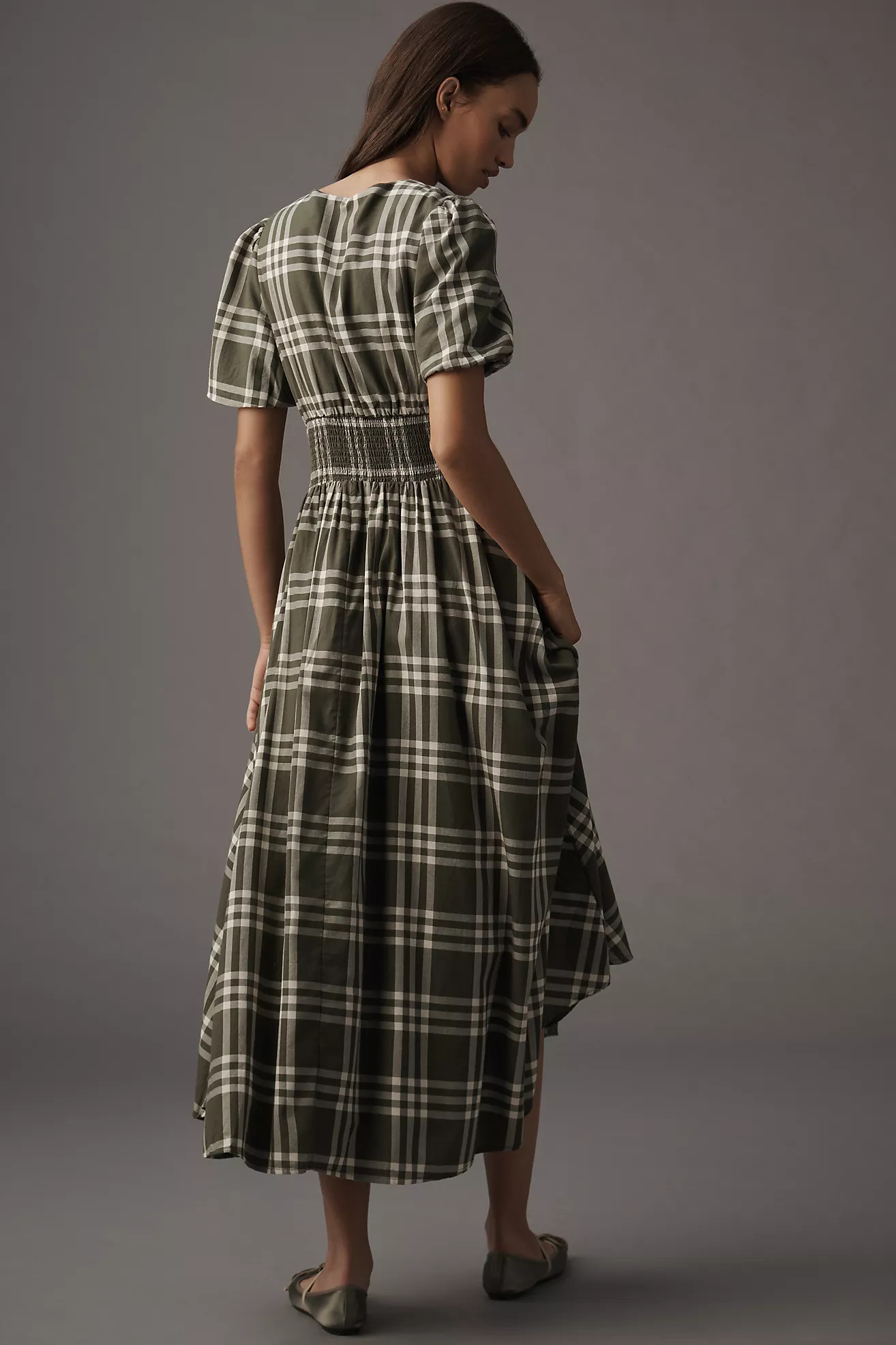 The Katerina Button-Front Dress | Anthropologie (US)