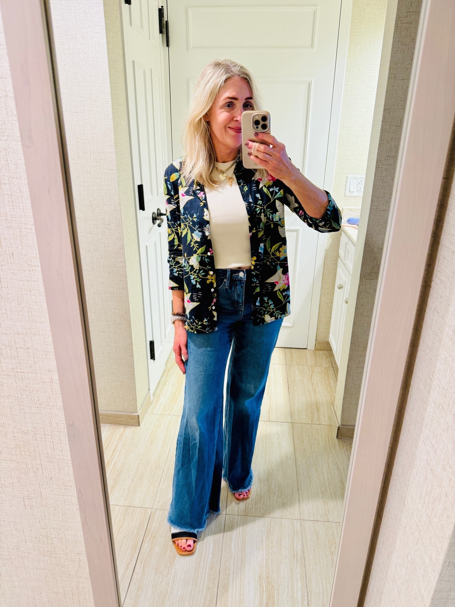 Business casual outfits, workwear, wide leg denim, fashion over 40, fashion over 50, affordable fashion, casual outfits, outfits with jeans

#LTKgrwm #LTKootd #LTKOver40
