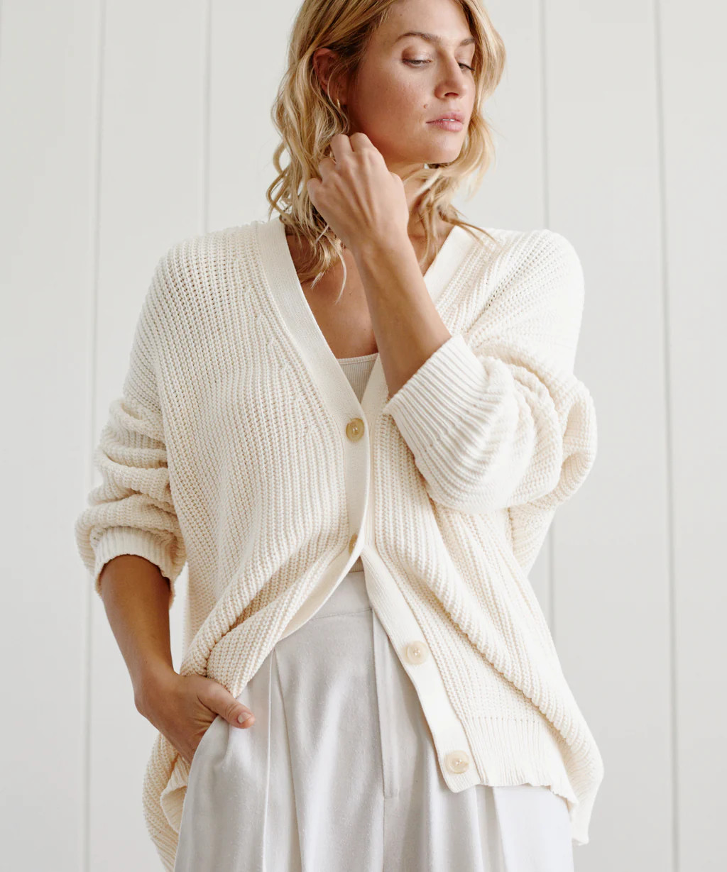 Cotton Cocoon Cardigan | Jenni Kayne