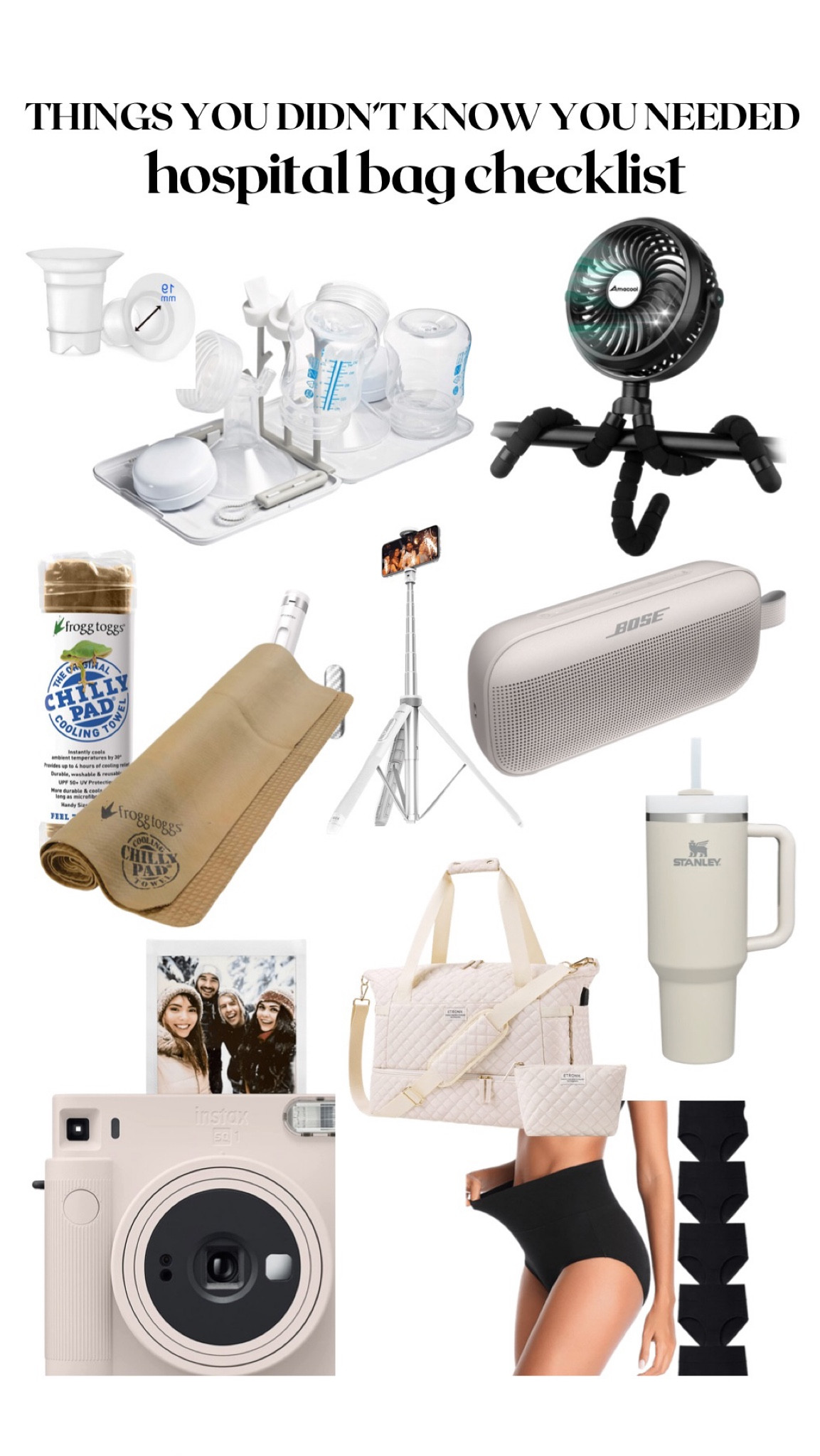 Hospital bag checklist items you didn’t know you needed!

#LTKbump #LTKfamily #LTKbaby