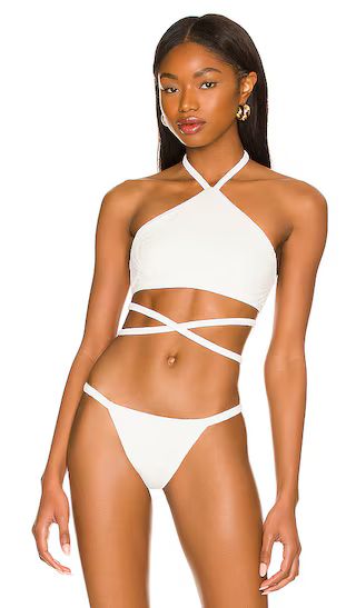 Winston Bikini Top in Off White | Revolve Clothing (Global)