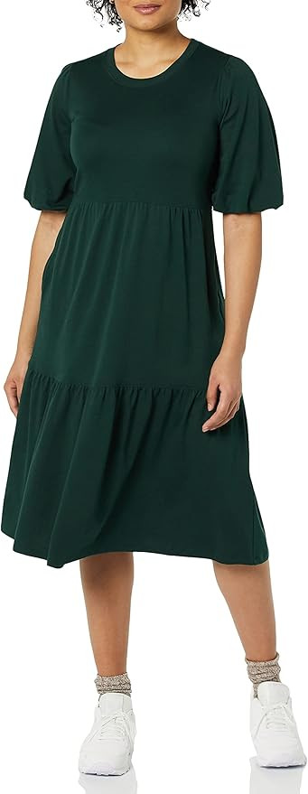 Amazon Aware Women's Fit and Flare Dress | Amazon (US)