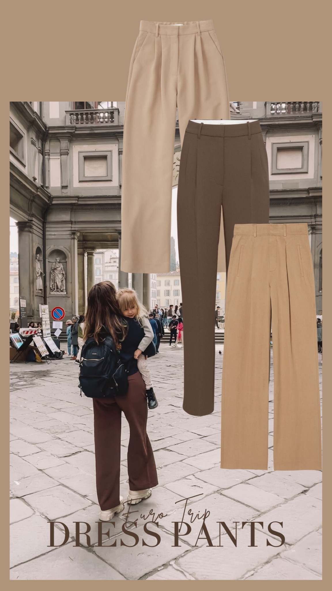 Dress pants are a great option to wear on a walking tour, museum, city tour day and not look like your average tourist. 

Europe Trip | Capsule Wardrobe | Packing Guide | Dress Pants | Abercrombie | Aritzia 

#LTKStyleTip #LTKTravel