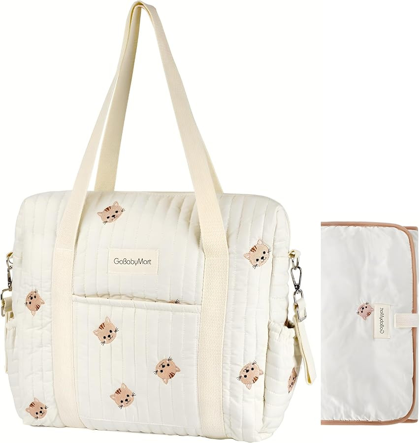 Diaper Bag Tote, Maternity Bag, Travel diaper tote, Multifunction baby bag, Baby Nappy Bags, Mess... | Amazon (US)