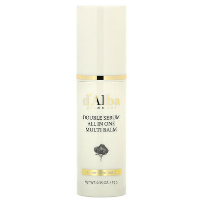 d'Alba, Double Serum All in One Multi Balm, 0.35 oz (10 g) | iHerb
