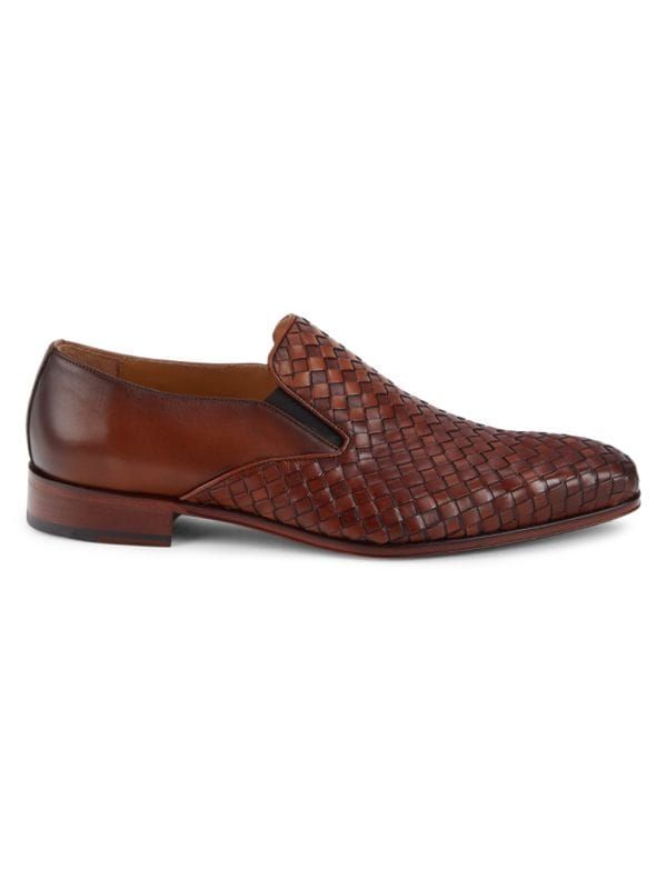 Woven Leather Loafers | Saks Fifth Avenue OFF 5TH