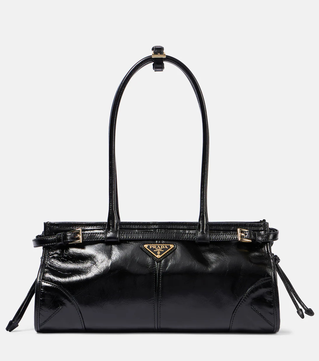 Soft Lux Small leather shoulder bag | Mytheresa (UK)