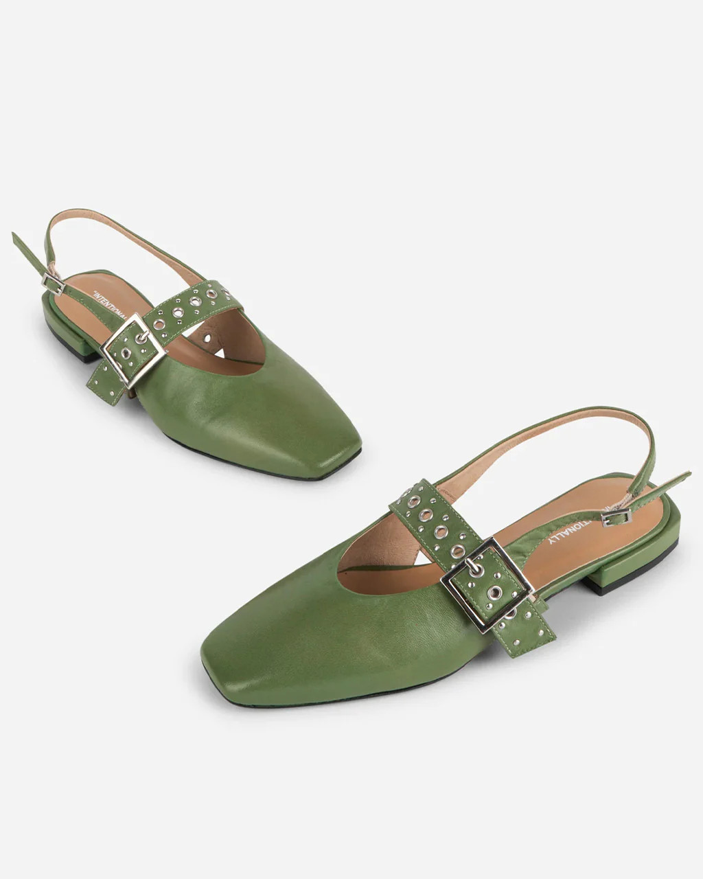 Pearl Slingback Ballet Flat - Cactus | ban.do