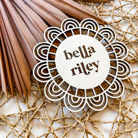 Wooden Engraved Custom Name Signnursery Decorbirth | Etsy | Etsy (US)