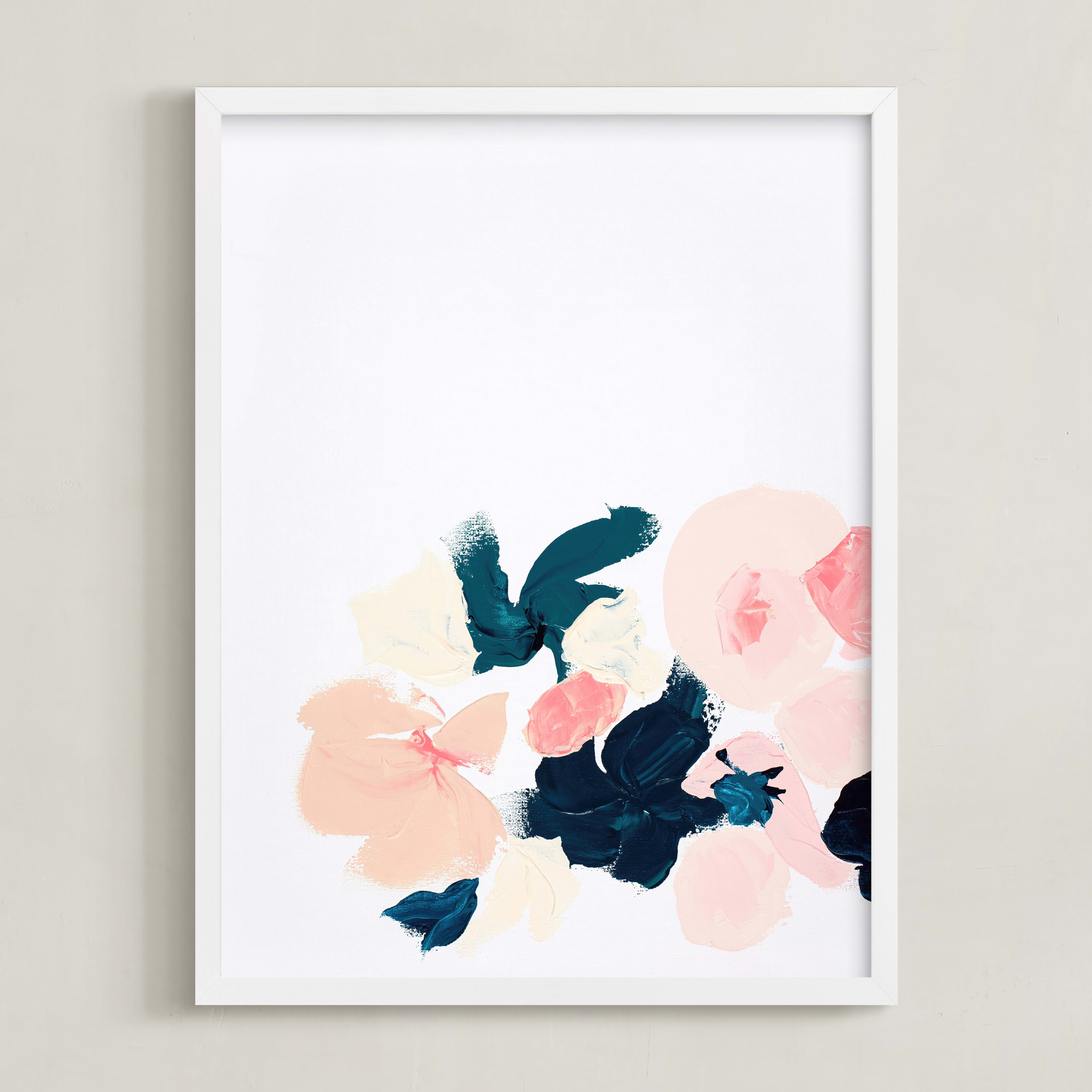 "January Botanical Abstract Print" - Painting Limited Edition Art Print by Caryn Owen. | Minted