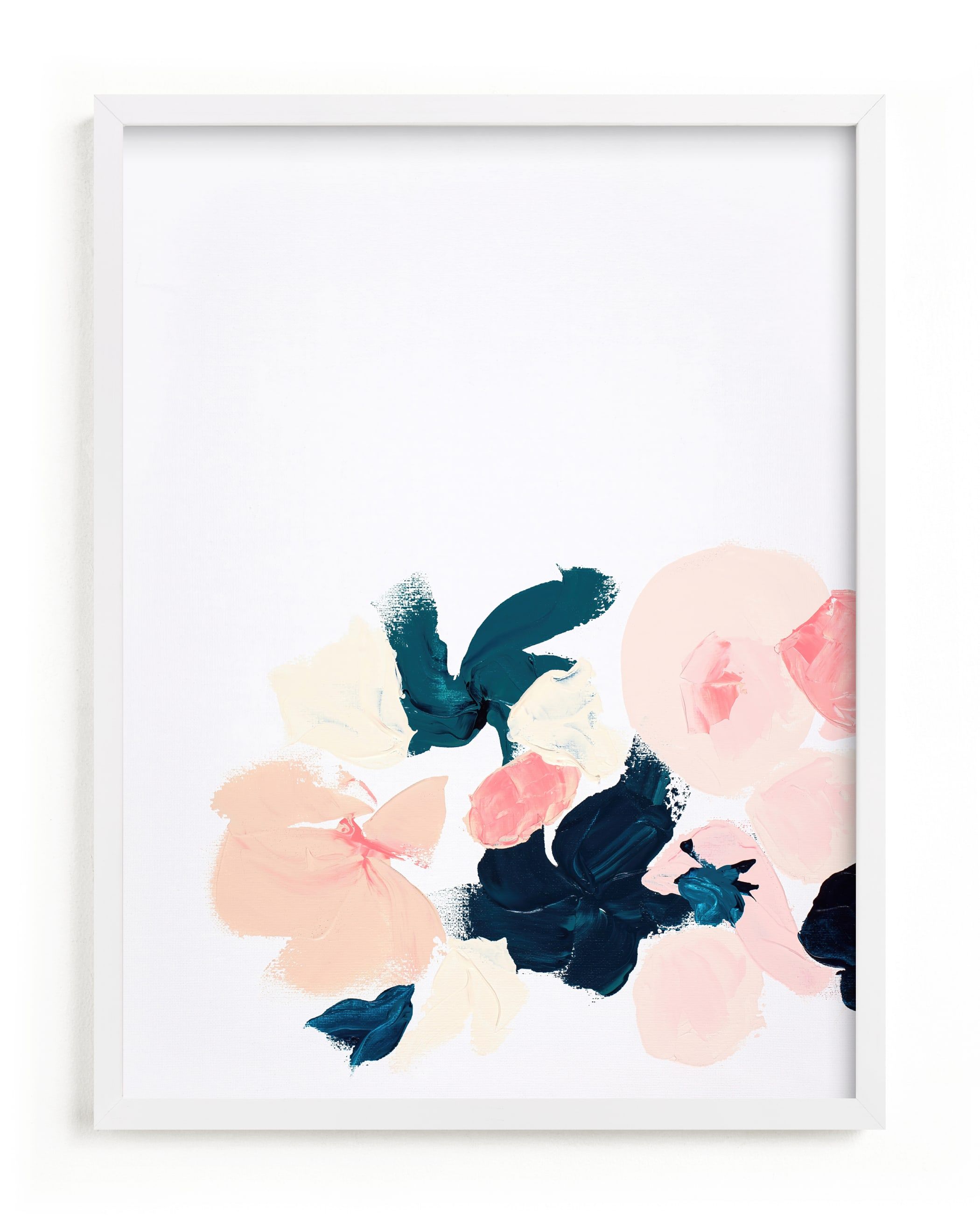 "January Botanical Abstract Print" - Painting Limited Edition Art Print by Caryn Owen. | Minted
