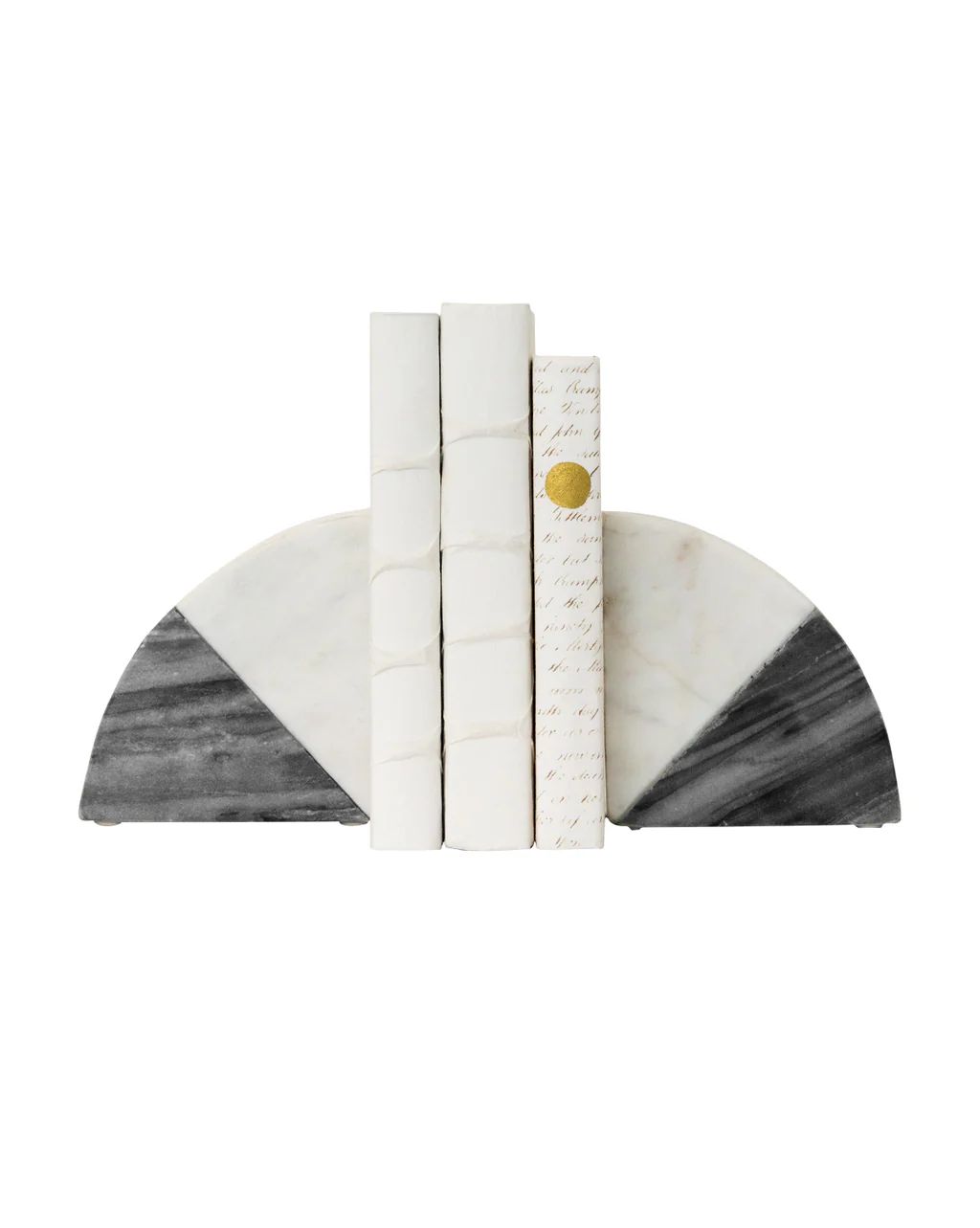 Duotone Marble Bookends (Set of 2) | McGee & Co.