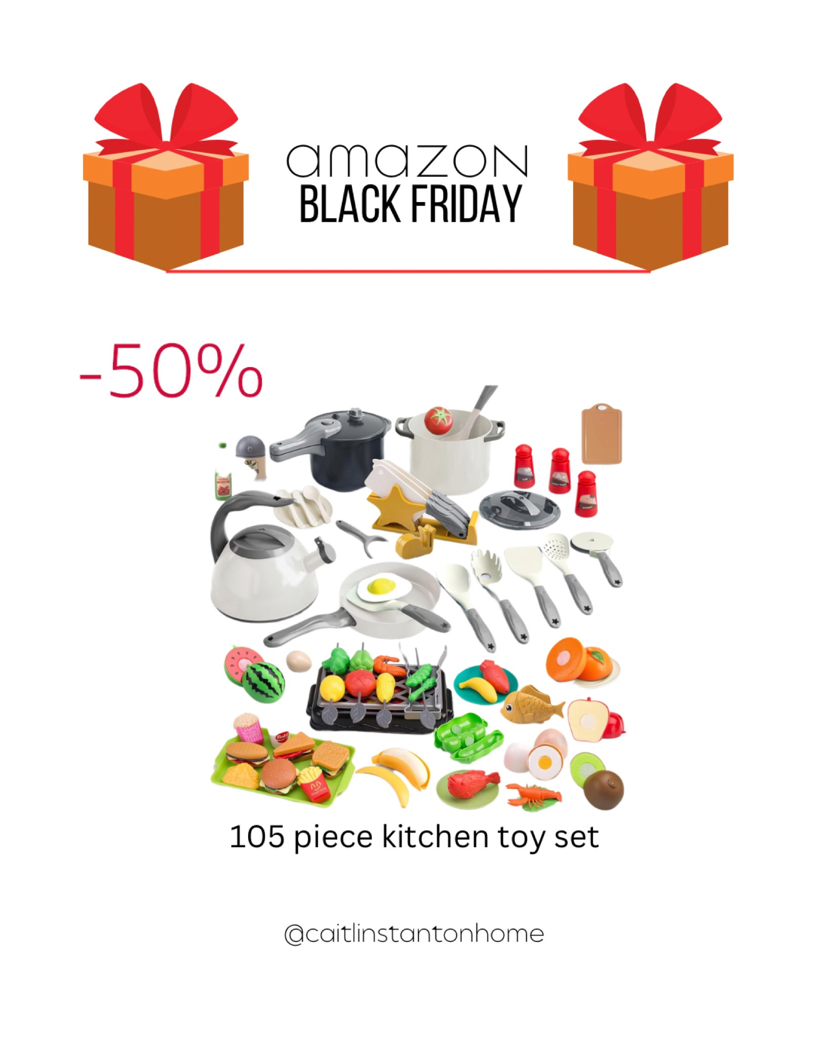Black Friday kids kitchen toy set 

#LTKCyberWeek #LTKsalealert