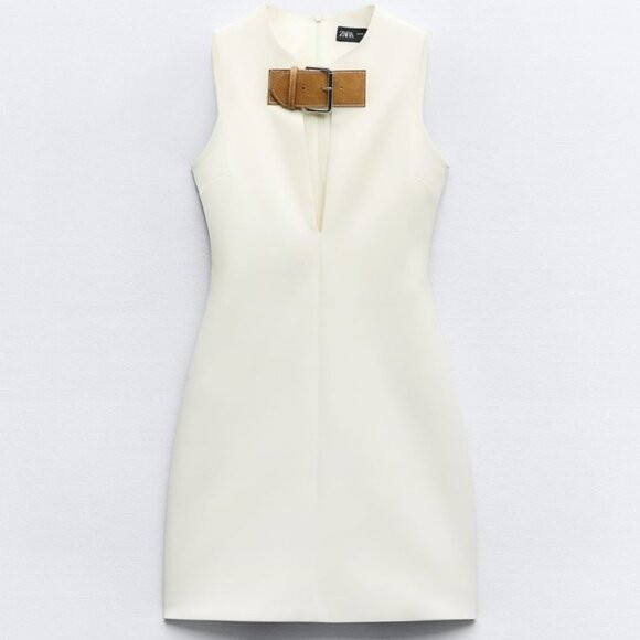 ZARA BELTED TAILORED DRESS | Poshmark