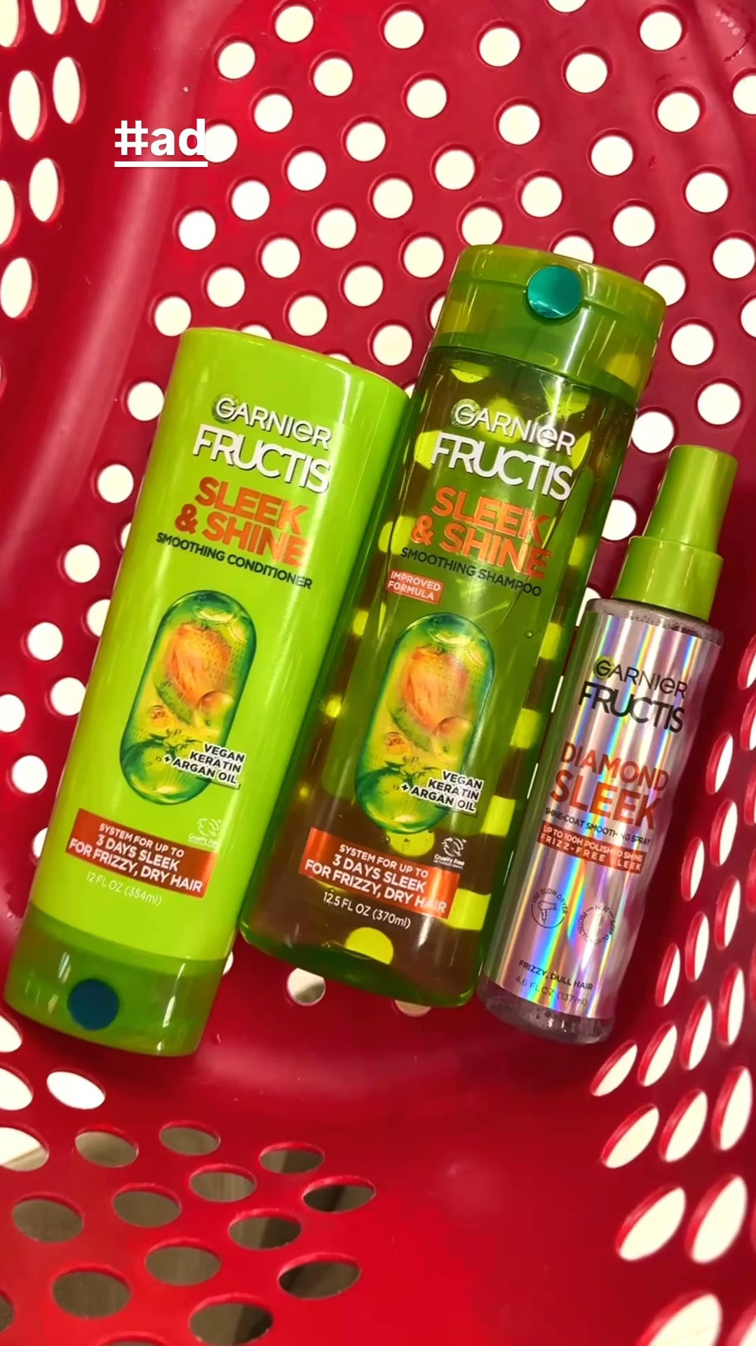 #ad I partnered with @GarnierUSA to try Diamond Sleek from the Garnier Fructis Sleek & Shine line, and I loved it so much I’m still using it in my routine. I apply it after washing my hair and before blow drying since it’s heat-activated. Once the heat hits it, my hair looks smoother, glossier, and super reflective.
You can grab the whole Sleek & Shine system at @Target while you’re already there… 

#TargetPartner #garnierpartner @target @garnierusa #ShinyHair #HairOver40 #LTKbeauty #HairRoutine
@Shop.LTK #liketkit

#LTKgrwm #LTKBeauty #LTKmorningroutine