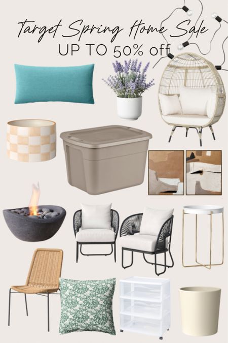 Target Spring Home Sale! Up to 50% off home finds! 

#LTKhome #LTKSeasonal #LTKsalealert