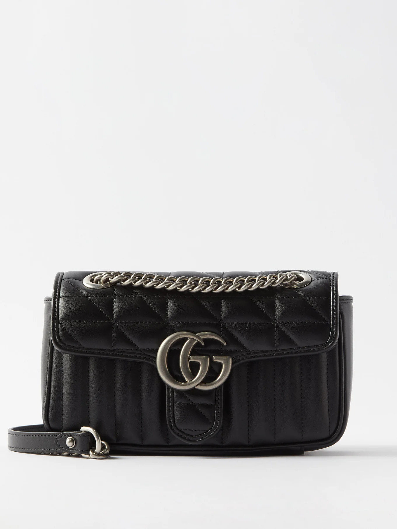 GG Marmont mini leather cross-body bag | Matches (UK)