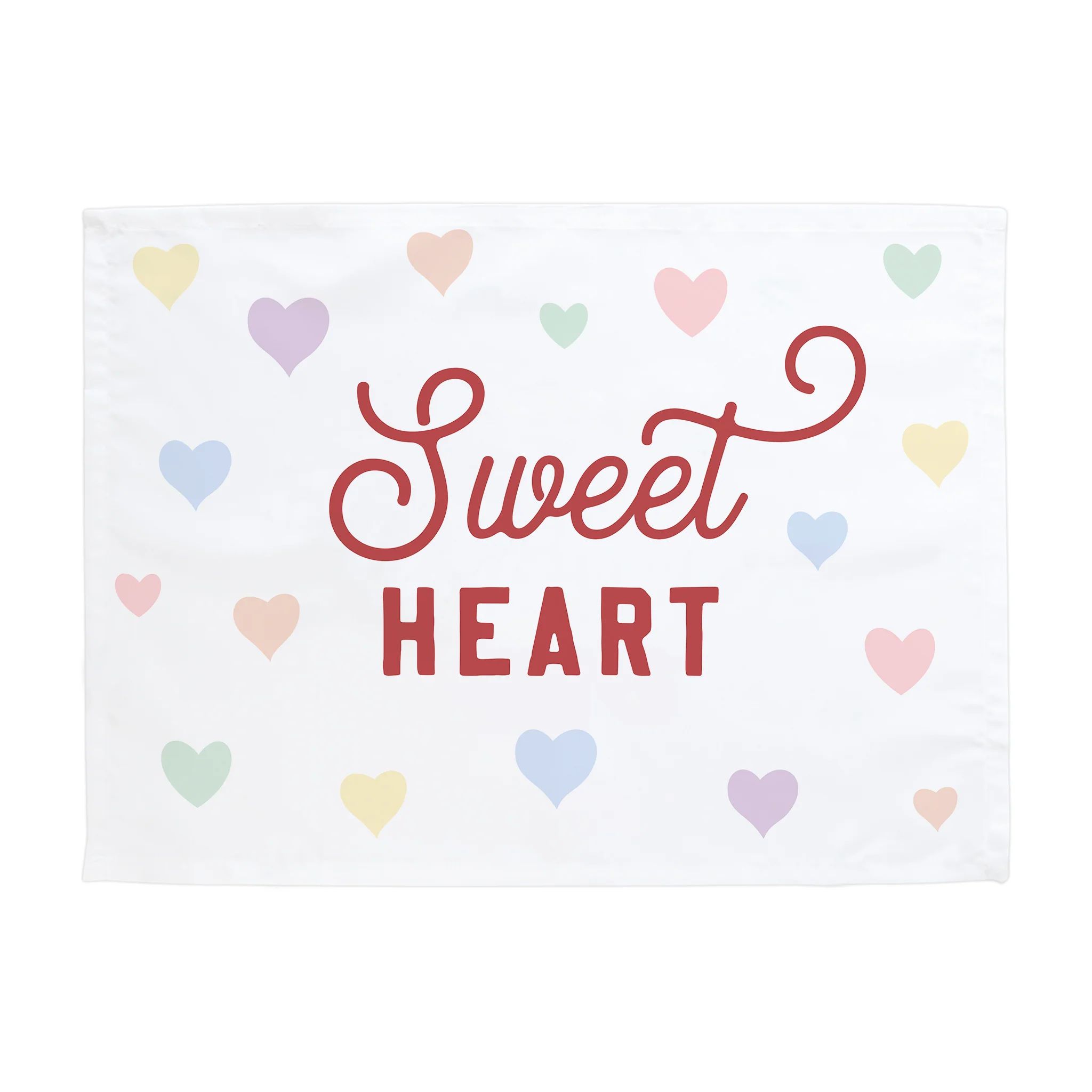 {Rainbow Pastel} Sweet Heart Banner | Hunny Prints