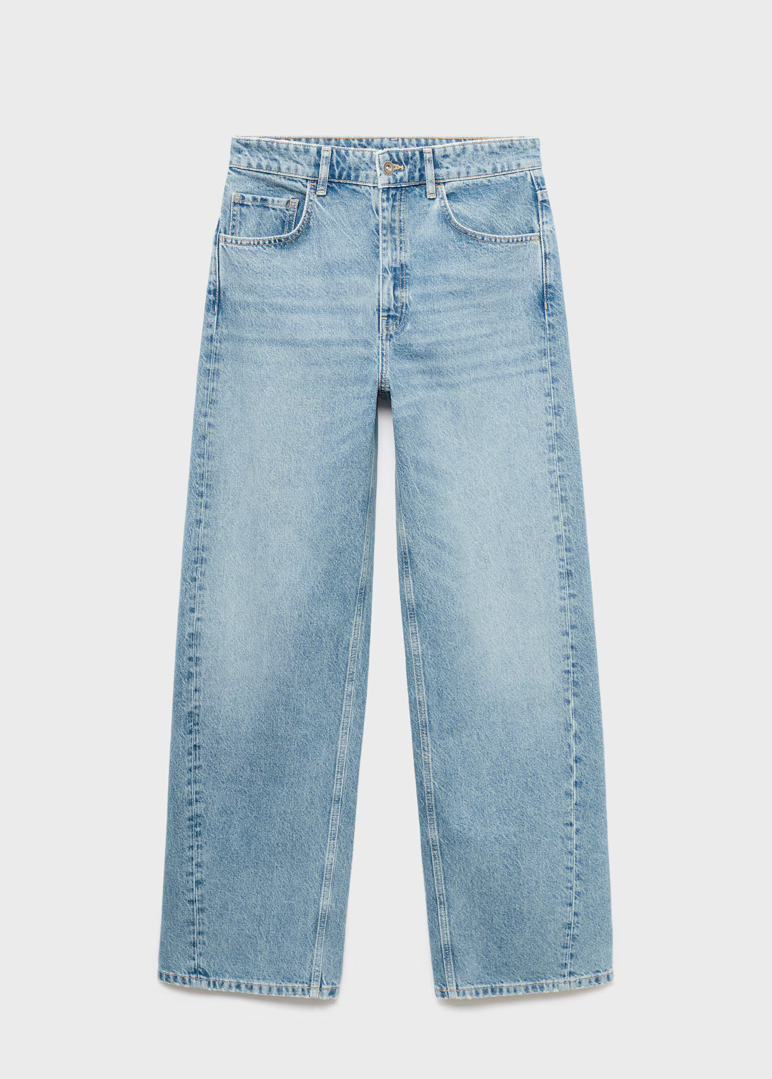 Jean barrel taille normale | Mango EU