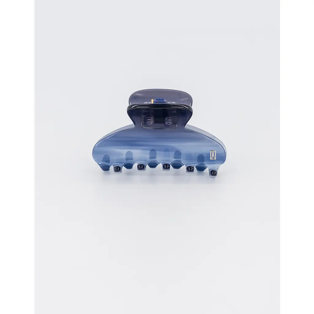 Alexandre de Paris Cool small acetate hair clip in Blue at Nordstrom | Nordstrom