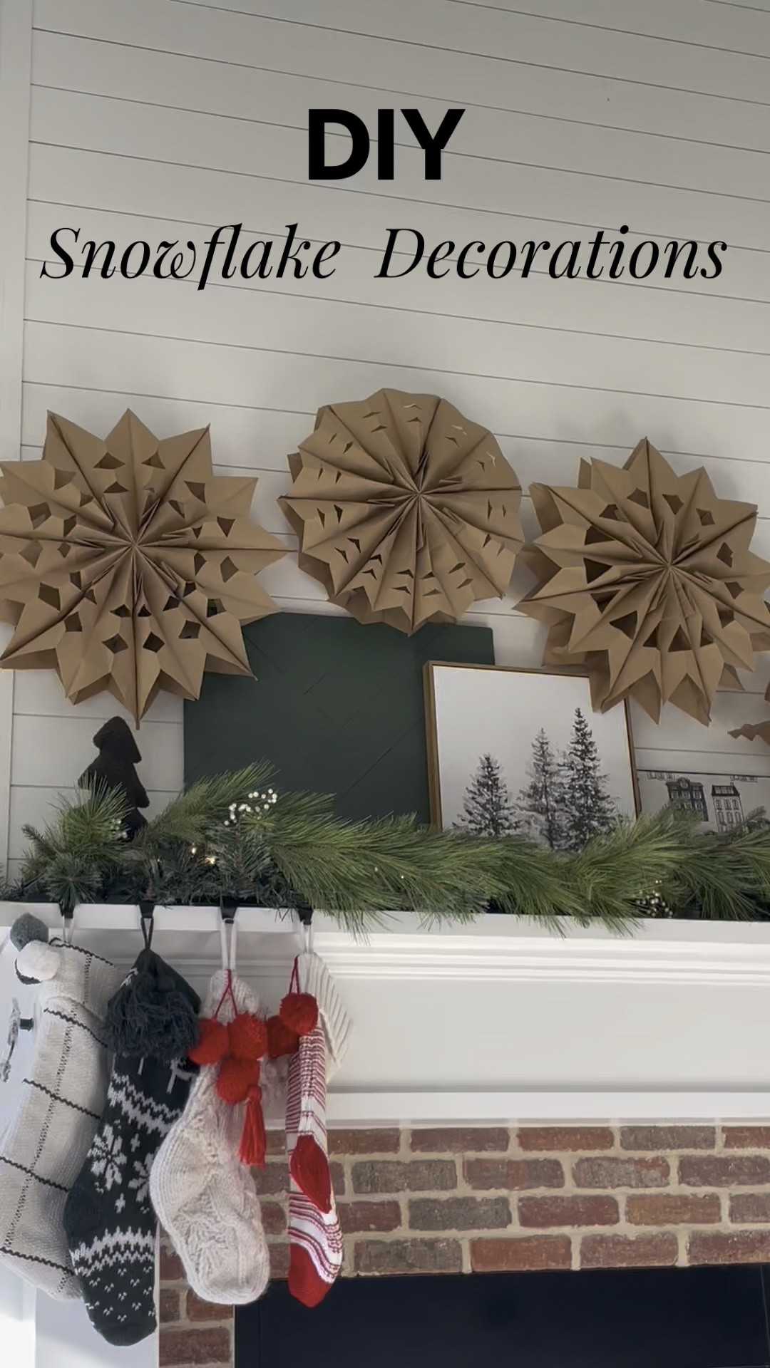 Everything you need to make your own DIY snowflake decorations! 

#LTKHome #LTKSeasonal #LTKHoliday