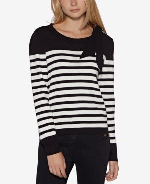 Avec Les Filles Parisian Striped Sweater | Macys (US)