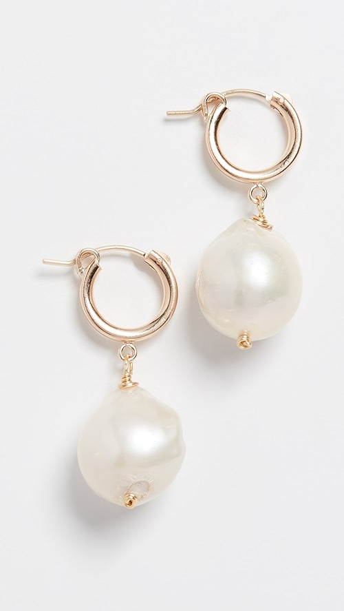 Back To Basics Huggie Earrings | Shopbop