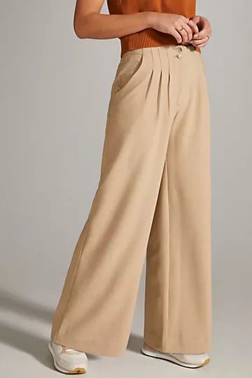 Maeve Wide-Leg Trousers | Anthropologie (US)