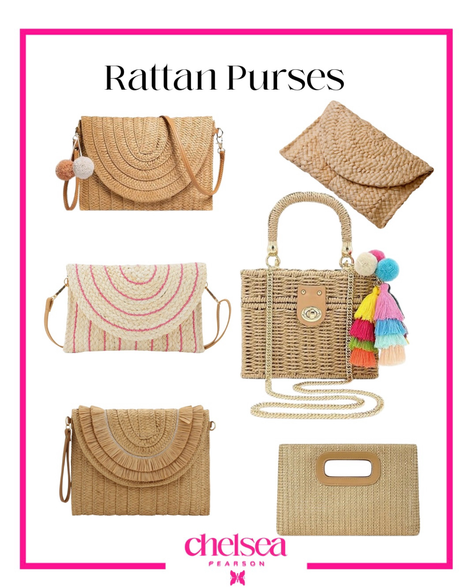 Any occasion purse 

Clutch | purse | rattan purse 

#LTKBeauty #LTKSaleAlert #LTKWorkwear