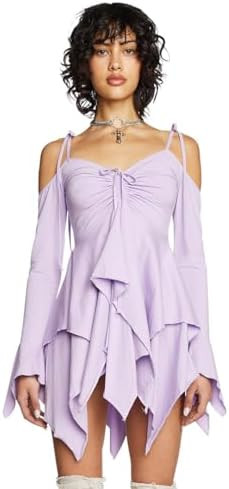 Dolls Kill F is for Fairies Handkerchief Dress by Current Mood Perfect for Fairycore Fashion | Amazon (US)