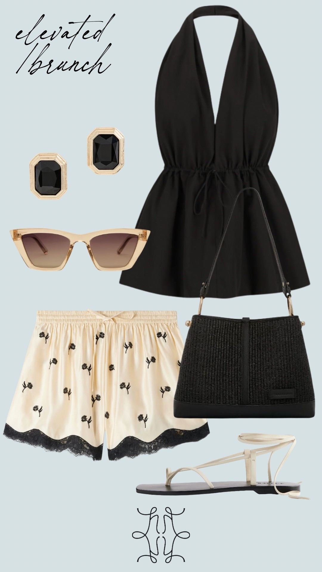 Summer brunch or elavated daytime look with this gorgeous @Strathberry bag 💼 

Black halter, top, strap, white sandals, summer, brunch, outfit, summer outfit, inspiration, black raffia bag

#LTKootd #LTKSeasonal
