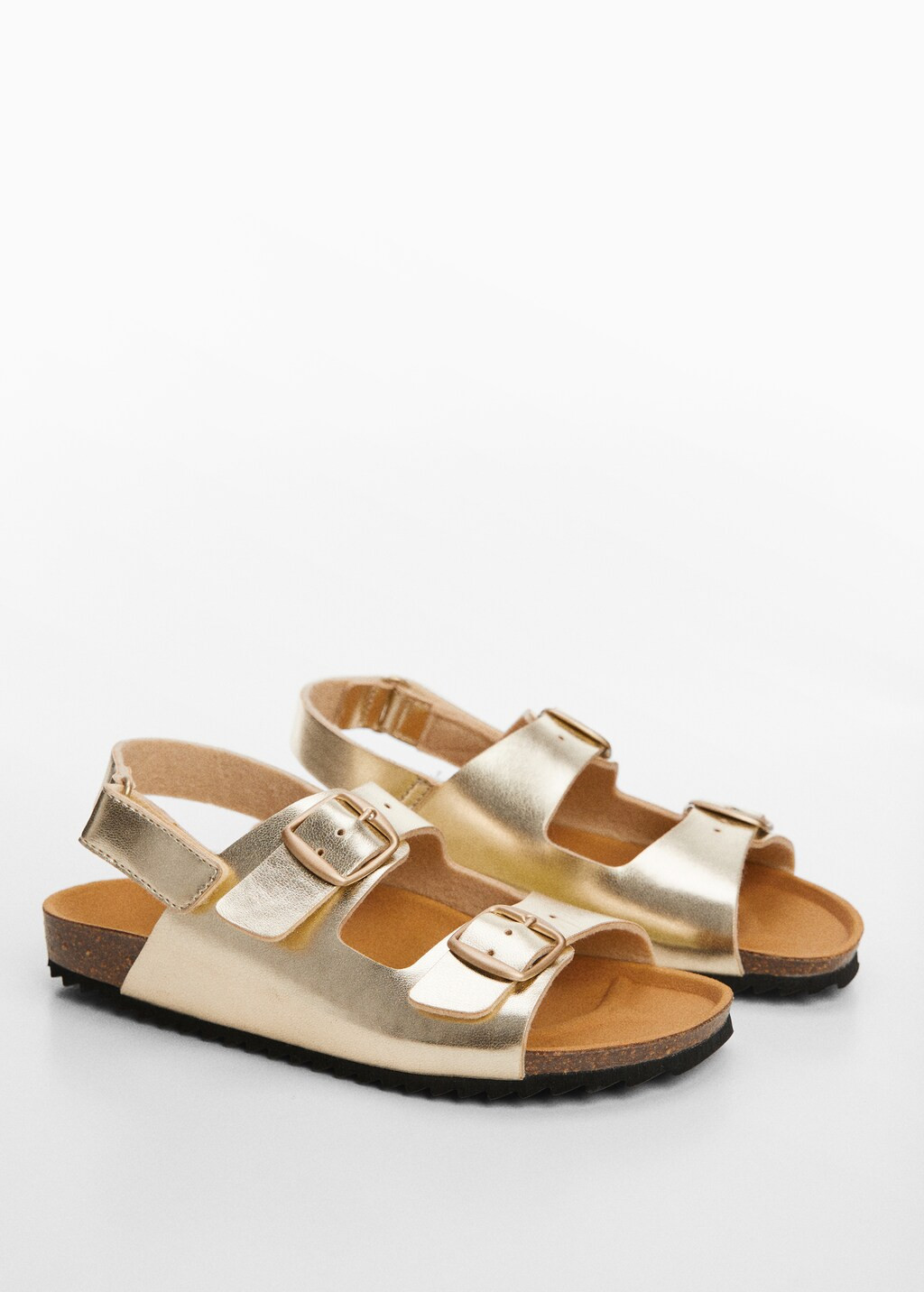 Sandal with metal buckle - Kids | MANGO United Kingdom | MANGO (UK)