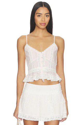 LSF Pink Lace Top - BEST SELLER | Revolve Clothing (Global)