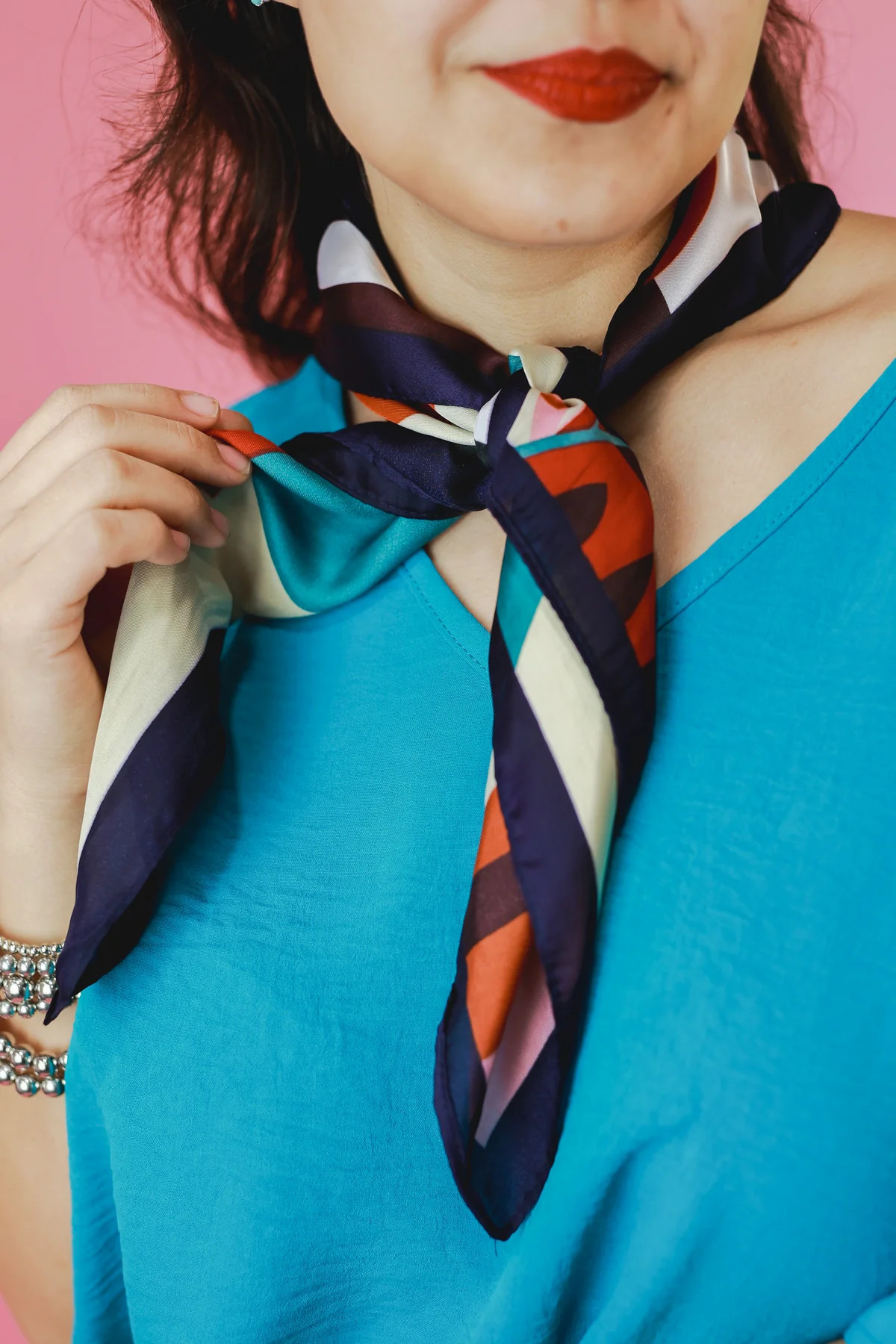 Call It Chic Scarf In Navy | Southern House Boutique