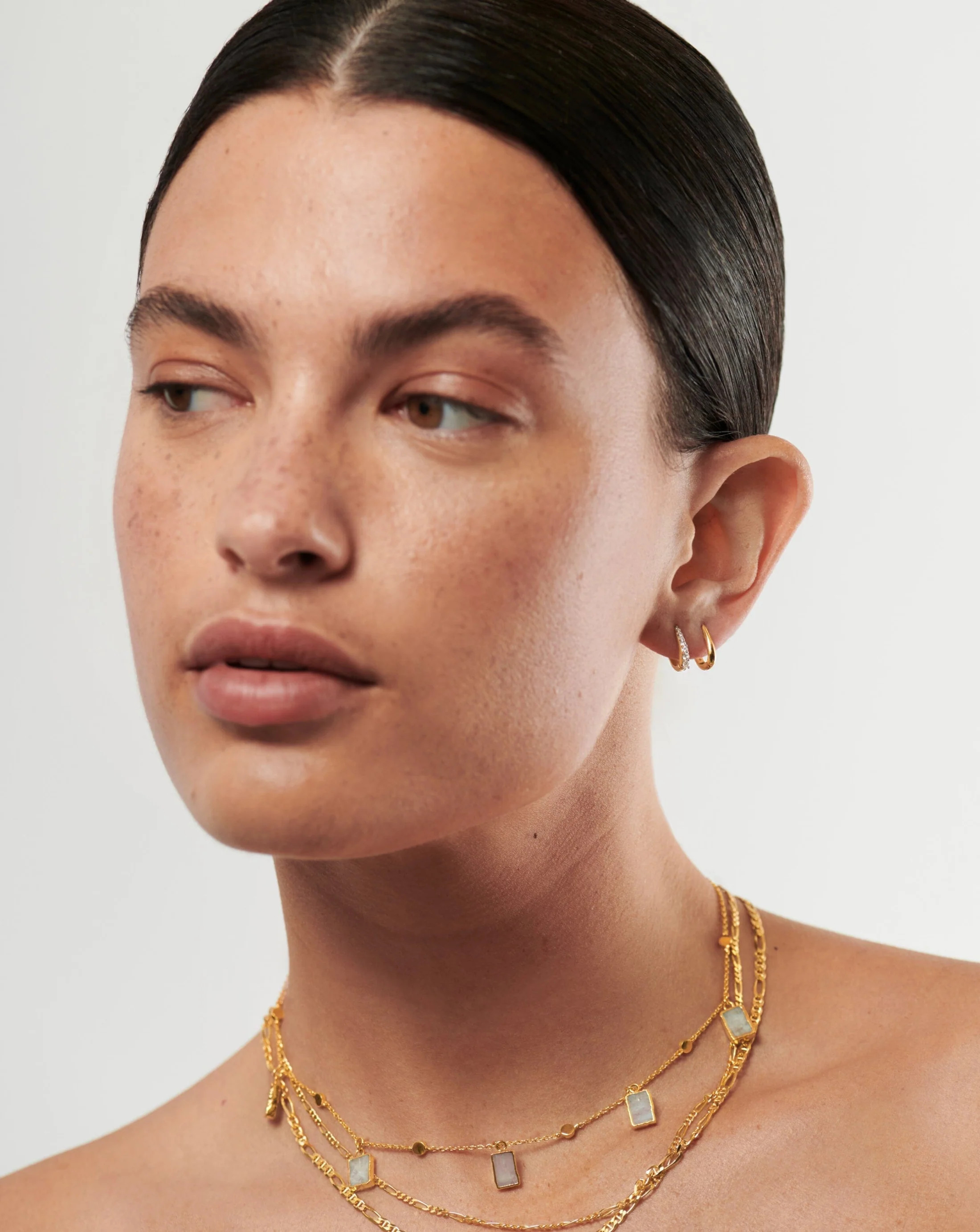 Claw Huggies - 18ct Gold Vermeil | Missoma UK