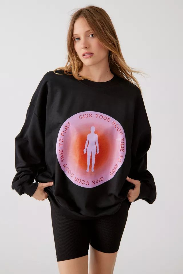 Elise Miguel Artist Collection Pullover Sweatshirt | Urban Outfitters (US and RoW)