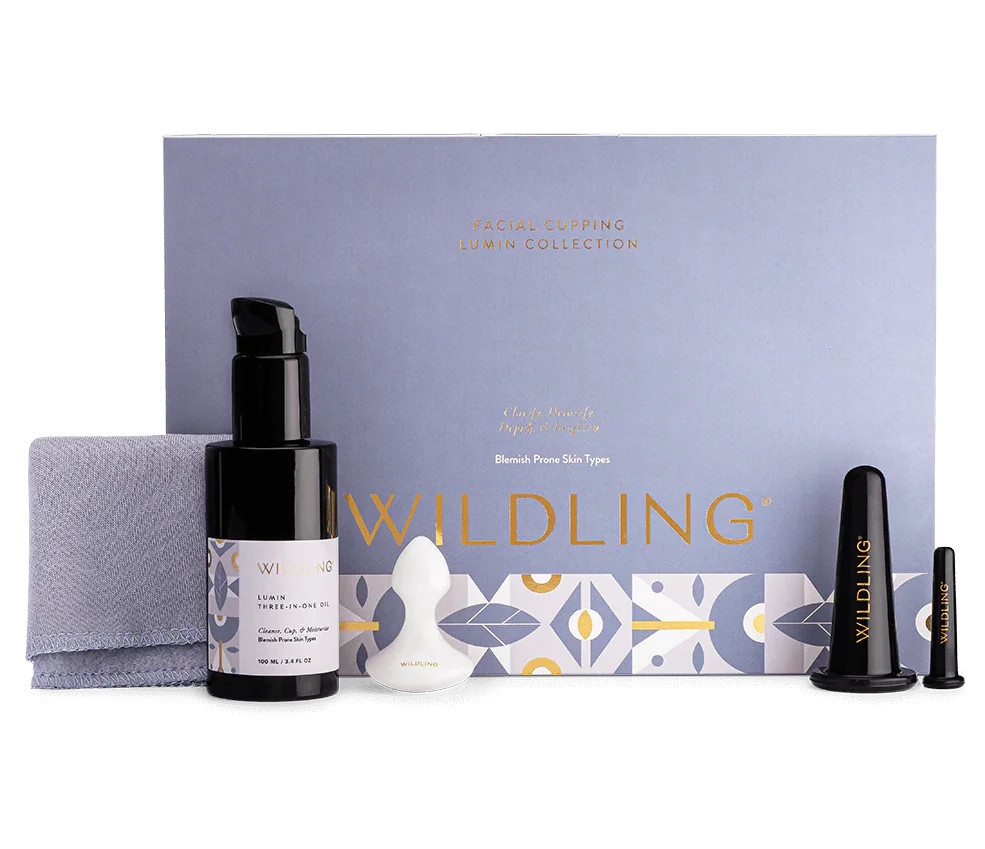 Lumin Collection | Facial Cupping System for ACNE Prone Skin | Wildling | Wildling Beauty