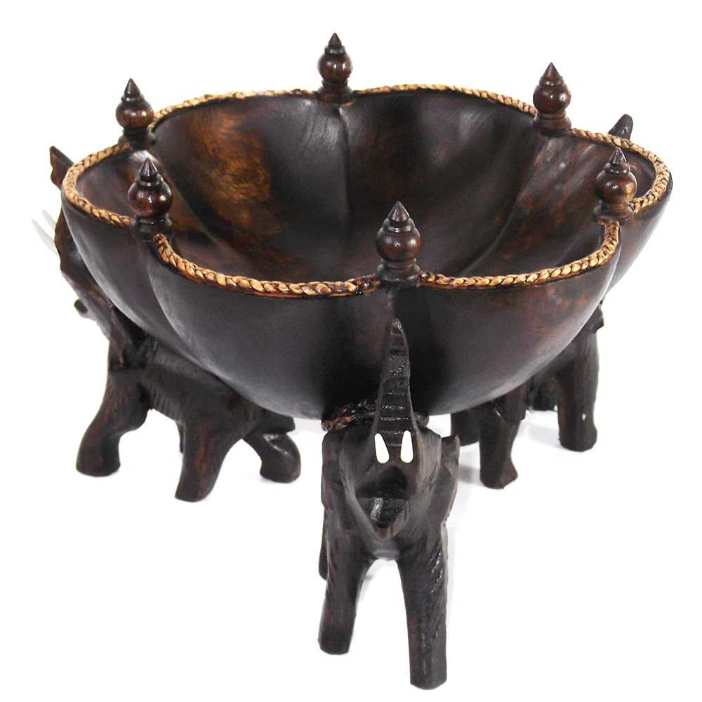 Seliga Handmade Wood Decorative Bowl 1 | Wayfair North America