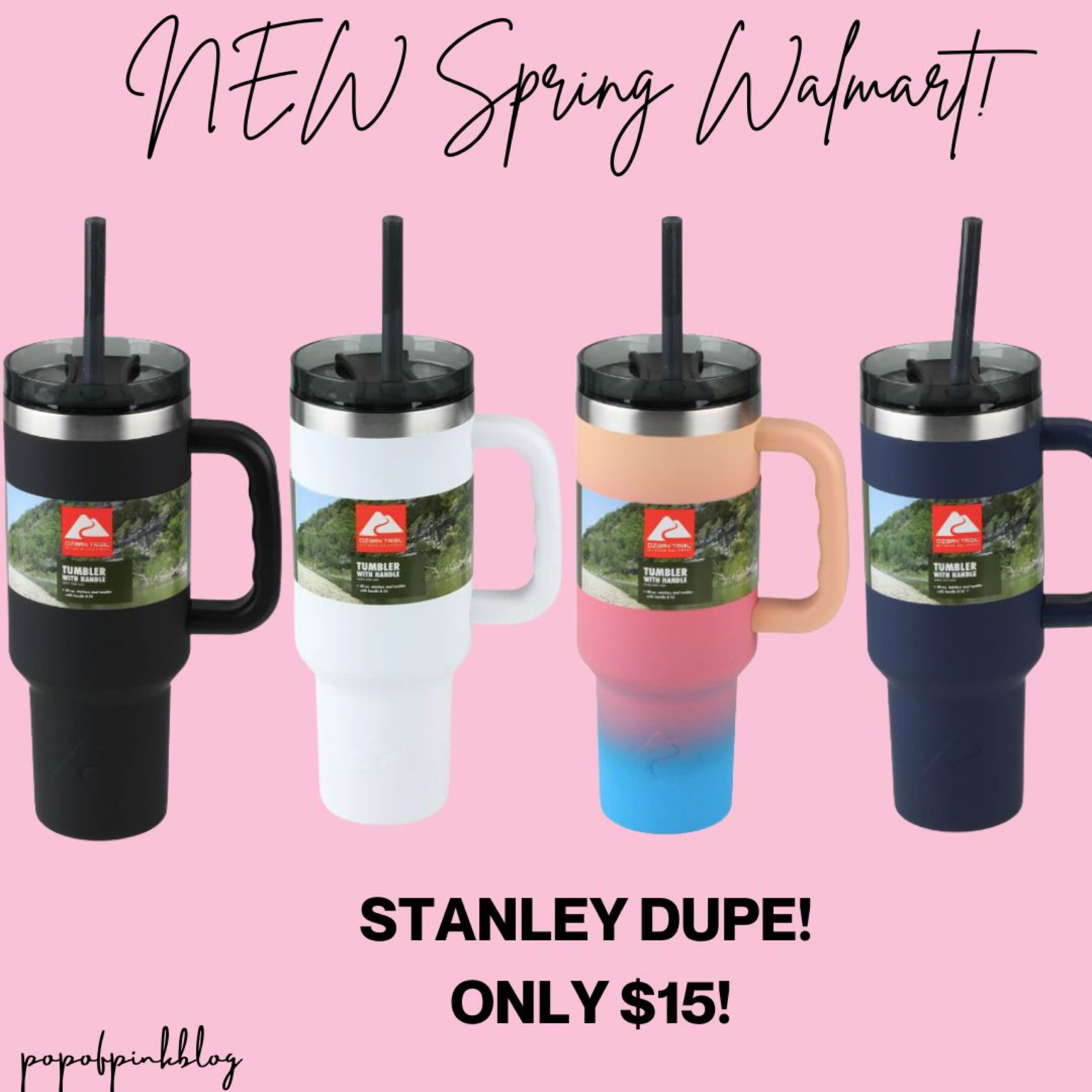 $15 ozark trail walmart stanely dupe!! This is such a cheap and