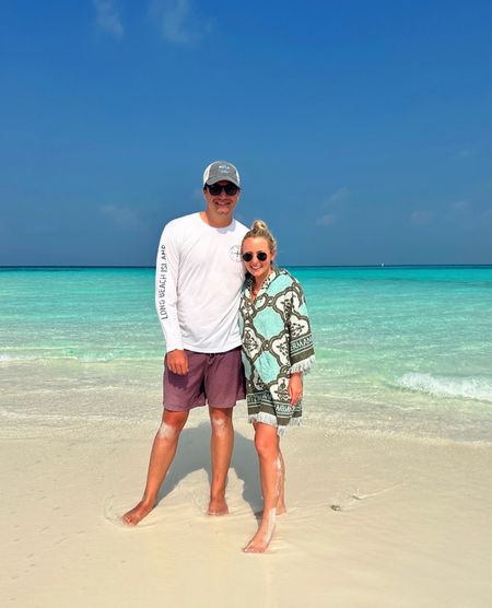 Honeymoon outfit on the beach 🏝️ Zimmerman terry coverup with my favorite RayBan aviator sunglasses 

#LTKtravel #LTKwedding #LTKswim