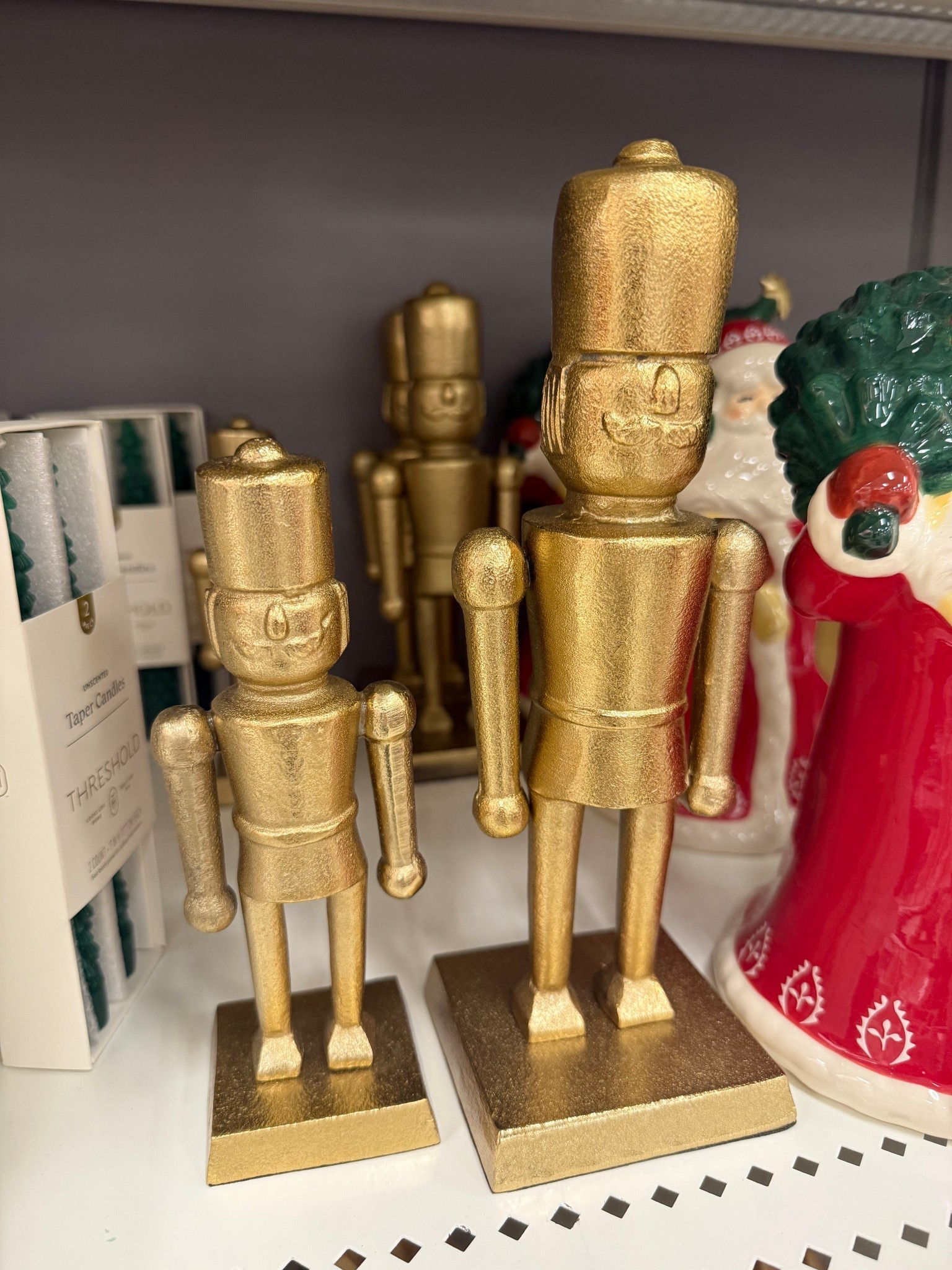 ✨ NEW at Target!🎯
The gold nutcrackers just launched and they’re gorgeous plus on sale!
Sharing them + all the new holiday decor you can grab right now — and the prices are amazing! 🤍🎄

#LTKHoliday #LTKHome #LTKSeasonal