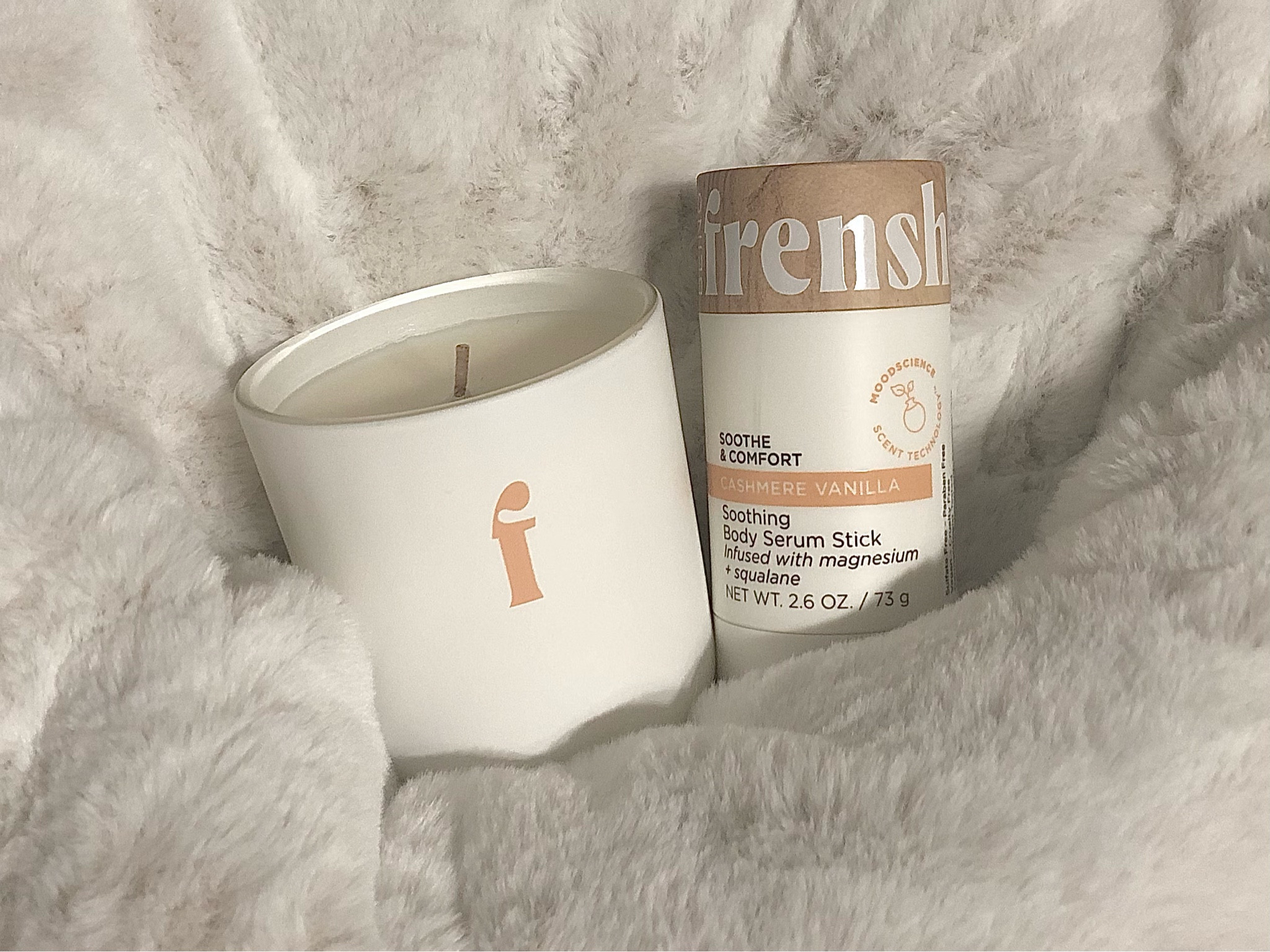 Cozy season is here! 🤍
We need to treat ourselves with things that make our minds and bodies happy. 
After the back to school rush, I think I found just what I needed!

#frenshe #sootheandcomfort #candle #blanket #pillow #cashmerevanilla #soothingbodyserumstick 


#LTKSeasonal #LTKbeauty #LTKunder50