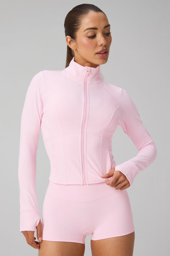 Perfect Storm Cropped Train Jacket | Fabletics