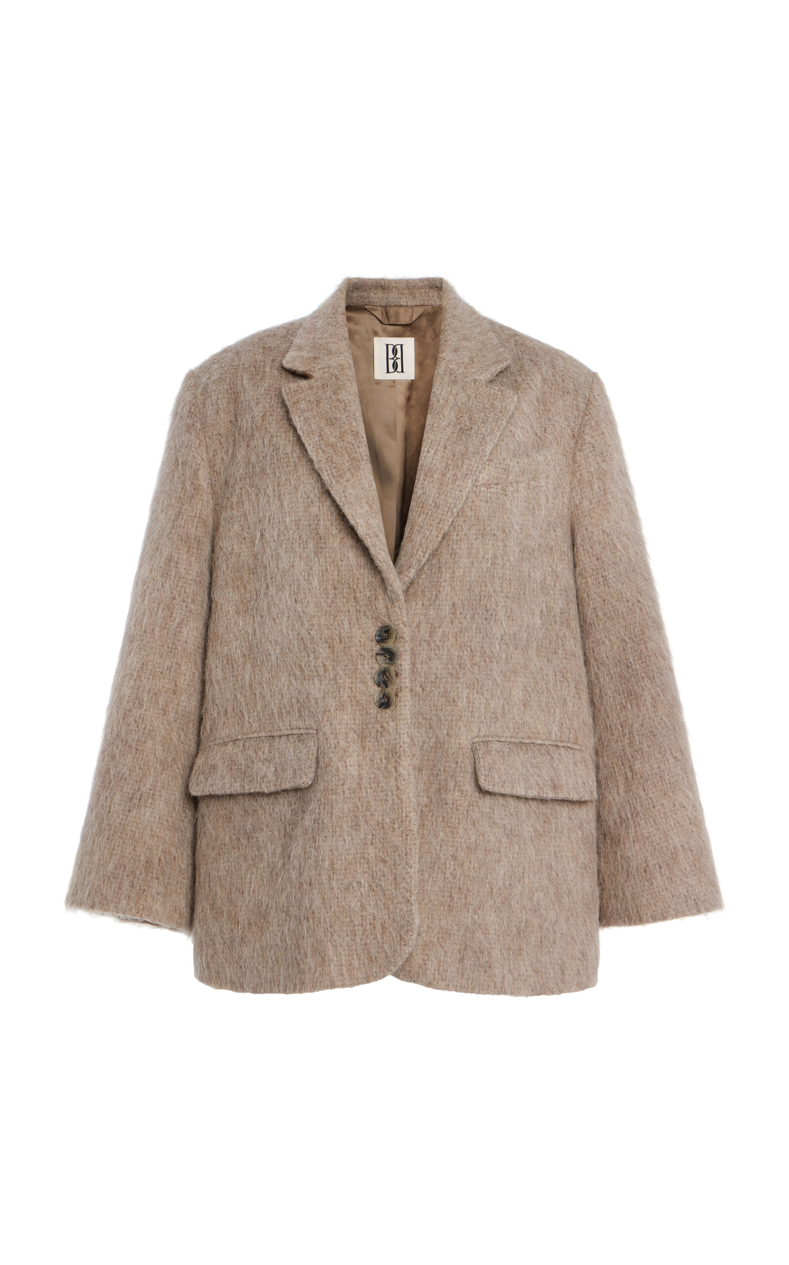 By Malene Birger - Biena Wool Blazer - Neutral - S - Moda Operandi | Moda Operandi (Global)