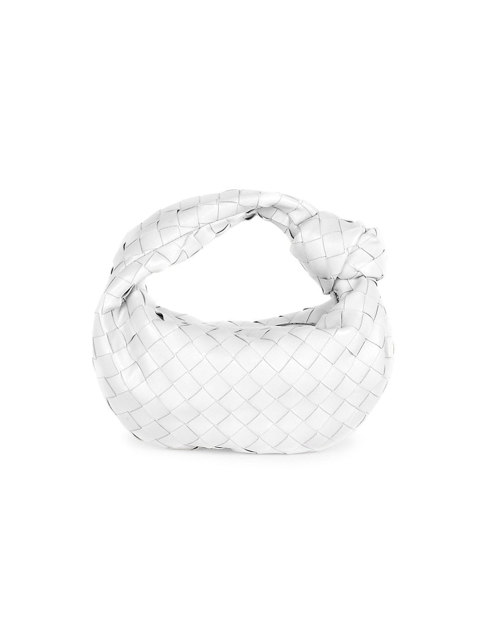 Women's Mini Jodie Leather Hobo Bag - White - White | Saks Fifth Avenue